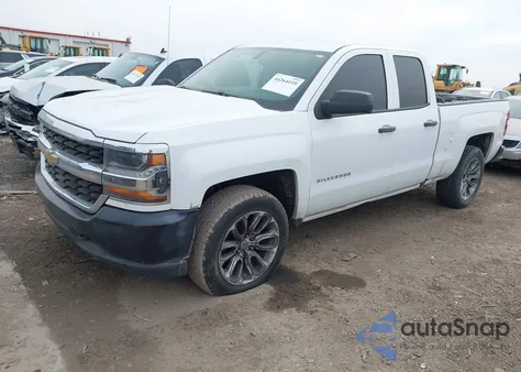 2017 Chevrolet Silverado 1500 Wt из США, поврежденный, VIN 1GCRCNEH6HZ258685